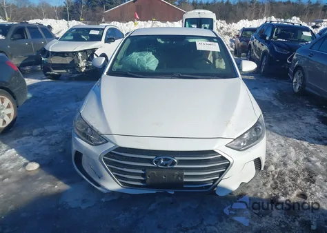 2018 Hyundai Elantra Se from USA, damaged, VIN 5NPD74LF2JH228476
